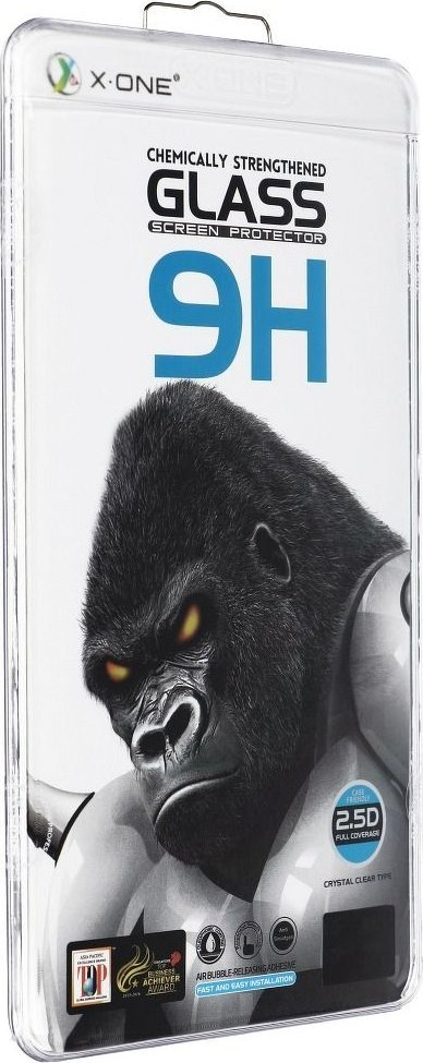 Mbrojtës ekrani X-one Full Cover, 9H, për iPhone 13, i zi