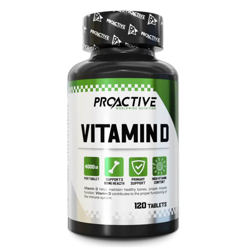 Vitamina Proactive Vitamin D3 4000iU, 120 tableta