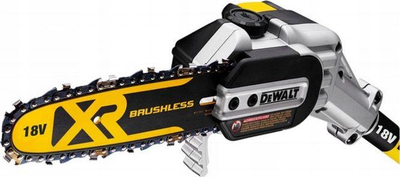 Sharrë me zinxhir Dewalt DCMPS567N, 18 V, 20 cm, e verdhë