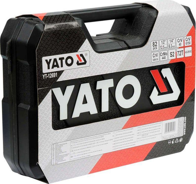 Set çelësash Yato YT-12691, 82 elemente