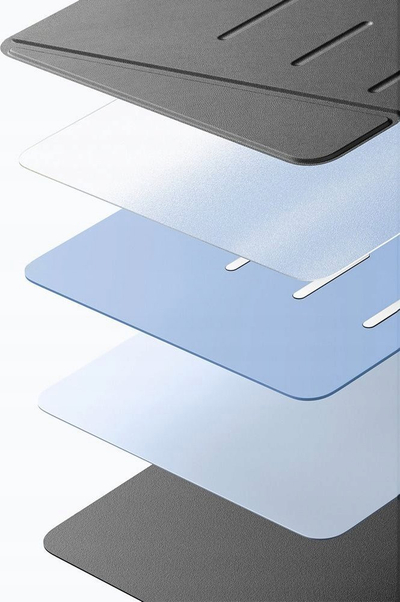 Куќиште за таблет ESR Flip Hybrid, за iPad Air 13 2024 2025 генерација 1 2, со држач за Apple Pencil, црно