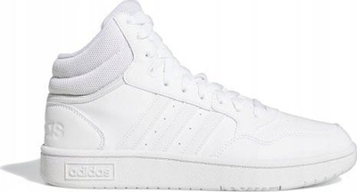Atlete të larta Adidas Hoops Mid 3.0 W GW5457, për femra, të bardha