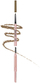 Laps vetullash J.Cat Beauty 3 në 1 Mapping and Shaping, Medium Cool Brown, për gra
