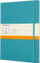 Fletore Moleskine Ruled Notebook XL, kapak i fortë, 192 faqe, Reef Blue