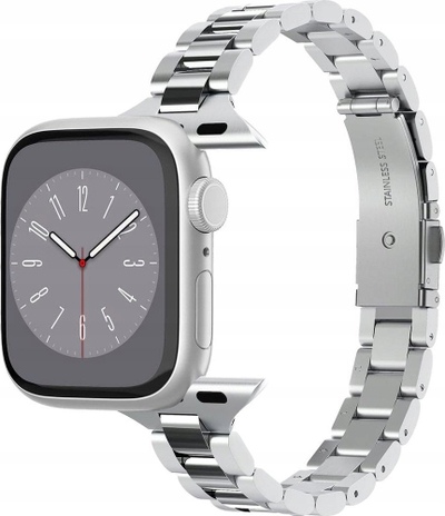 Rrip çeliku Spigen Modern Fit 316L, për Apple Watch 41mm 40mm 38mm, argjendtë