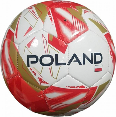 Top futbolli Select Poland T26-18312, Zero-Wing, i bardhë me të kuqe