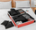 Set organizues për valixhe, 7 pjesë, material Oxford, rezistent ndaj ujit, shumëngjyrësh