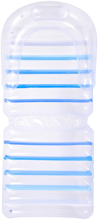 Dyshek i fryrë SunClub 33057-2, 180 x 79 x 48 cm, i palosshëm, blu
