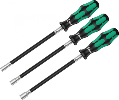 Set kaçavidash Wera 391/3, 3 copë, ergonomik