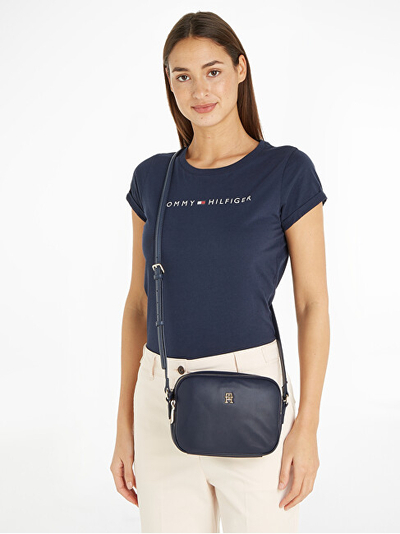 Çantë krahu Tommy Hilfiger, e zezë