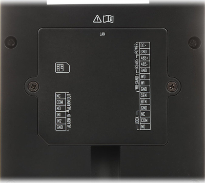 Терминал за контрола на пристап Hikvision DS-K1T502DBWX, LAN Wi-Fi, IP65 IK09, сив