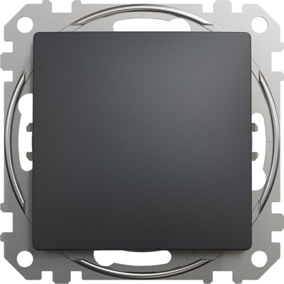 Ndërprerës Schneider Electric Sedna Design SDD114101, 1 pol, i montueshëm në mur, antracit i zi