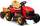 Traktor elektrik për lojë BBH-030, 88x51x35cm, me rimorkio, i kuq