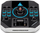 Gamepad Thrustmaster SOL-R2 Space Sim, joystick dhe throttle, me ndriçim RGB, i zi