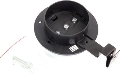 Llambë kopshti diellore pa markë, me sensor nate, 3 LED, e zezë