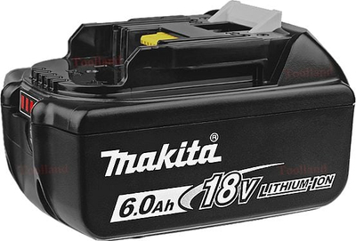 Bateri pa kabllo Makita BL1860B 18V LXT, 6Ah Li ion, e zezë