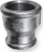 Bashkues reduktues DURO, 1"x3/4", i galvanizum, metalik