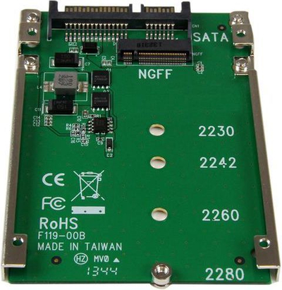 Përshtatës disku StarTech, M.2 SSD - 2.5 SATA (SAT32M225)