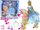 Set lodrash Leantoys Anlily Dream Horse, gocë kukull me kal, me aksesorë, blu