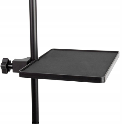 Raft për stativ mikrofoni Mozos TNIA2, 245×185 mm, plastikë ABS, i zi