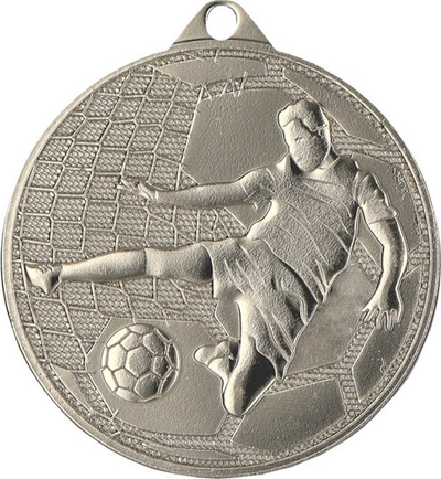 Medalje futbolli Tryumf Gold Medal MMC4505/S, 45mm, çelik, argjendi