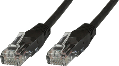 Kabllo rrjeti MicroConnect CAT6 U UTP, 30m, PVC, e zezë