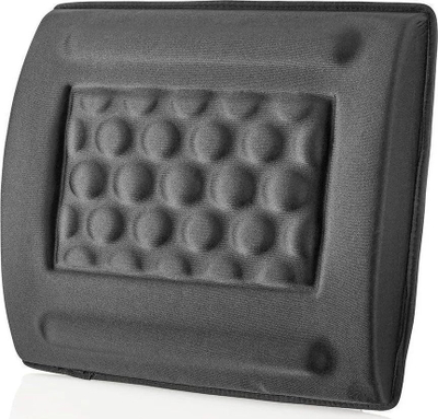 Mbështetëse shpine Nedis ERGOGBS100BK, ergonomike, me shkumë, e zezë
