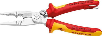 Darë multifunksionale Knipex 13 96 200 T, 50mm2, për instalime elektrike, me shumë ngjyra