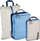 Set për të rregullu valixhen në udhëtim Eagle Creek Pack It Essentials, 3 copë, blu gri