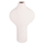 Dekor tavoline qeramike seri Arken 18x8x32Hcm (HM4621.01), bardhë