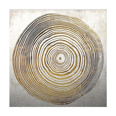 Pikturë murale HomeMarkt Gobi HM4840, kanavacë, 70x70cm, ngjyra neutrale