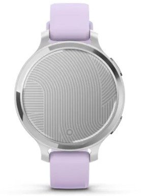 Ora e zgjuar Garmin Lily 2 Active 38mm, GPS, bateri 9 ditë, argjendtë me lejla