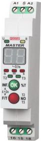 Sensori fazor Pollin MKF-12PK, 2x1P 8A 250V, për shinë TH35