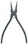 Kapuçe për unaza sigurie Top Tools 32D302, 150mm, majë e lakuar