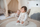 Vreçë gjumi për bebe Kenguru Gold, muslin pambuku, TOG 1, hazelnut