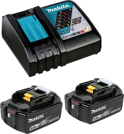Vidhexhjuese me goditje Makita DTD173RTJ, 18V, 180Nm, me bateri 5.0Ah, me kuti