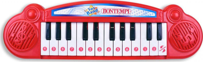 Tastierë elektronike Bontempi 122407, 24 taste, e kuqe