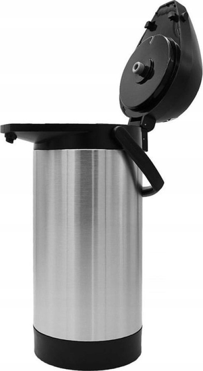 Termos Moccamaster Airpot, 3.5L, çelik inox, argjendtë