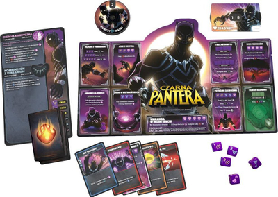 Lojë tavoline Lucky Duck Games Dice Throne Marvel Box 2, 4 lojtarë, me zare dhe letra