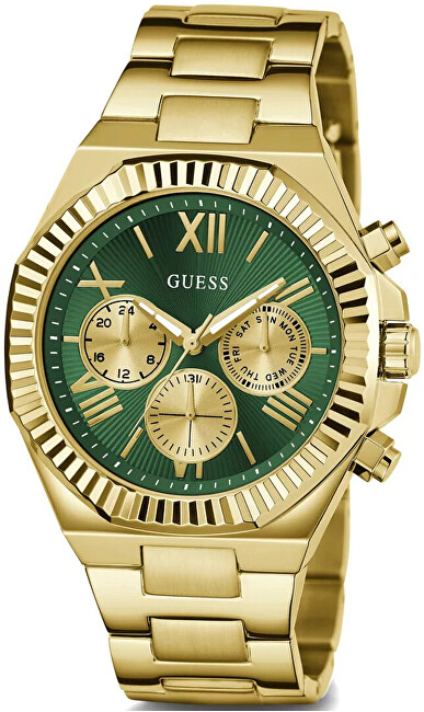 Orë për meshkuj Guess Equity GW0703G2, e artë