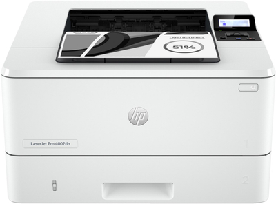 Печатач HP LaserJet Pro 4002dn, A4, 1200x1200 DPI, 40 стр/мин, бел