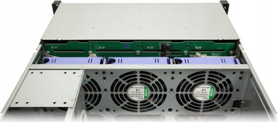 Kuti serveri Inter-Tech IPC Storage 4U-4724, rack 4U, 24x hot swap, e zezë