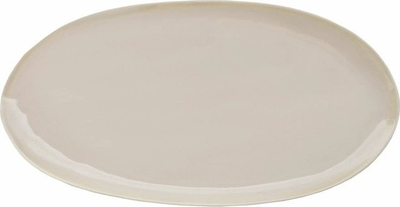 Pjatë ovale Verlo ETER, 43x22.5 cm, porcelan, bezhë
