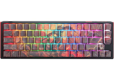 Tastierë për lojëra Ducky x Doom One 3 SF, Cherry MX Blue, RGB, e zezë