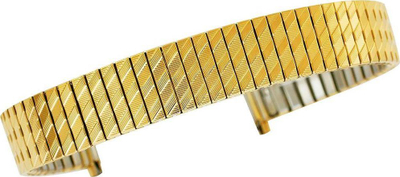 Rrip ore metalik HQ Zota 130G 12-16mm, i zgjerum, ngjyrë ari