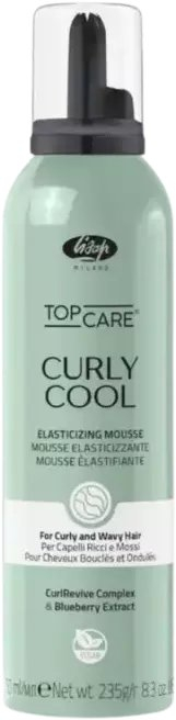 Shkumë flokësh Lisap Top Care Curly Cool, për flokë kaçurrela, 250 ml