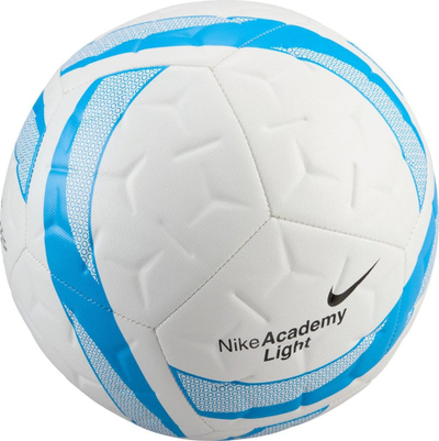 Фудбалска топка Nike Academy Light Team HV4397 100, 12 панели, лесна, бела