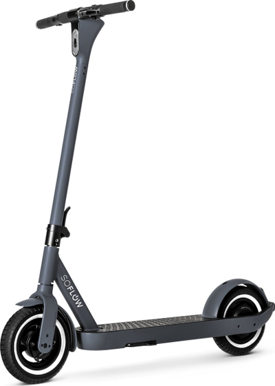 Trotinet elektrik SoFlow SO ONE PRO, bateri 10 Ah, me leje gjermane për në rrugë, i zi