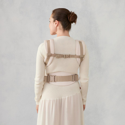 Mbajtëse bebe Ergobaby Omni Classic Mesh, ergonomike, shumëpozicionale, bezhë natyrale
