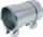 Lidhës tubi TurboWorks Pipe Connector, diametër 51mm, gjatësi 125mm, argjendtë